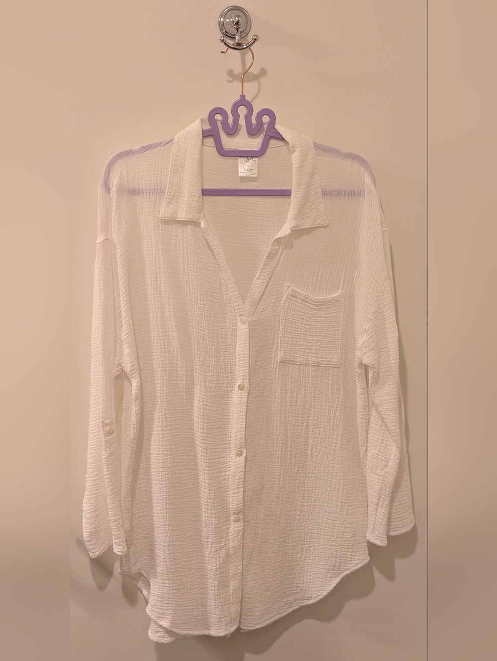 Kona Sol Gauze Button-Up Shirt